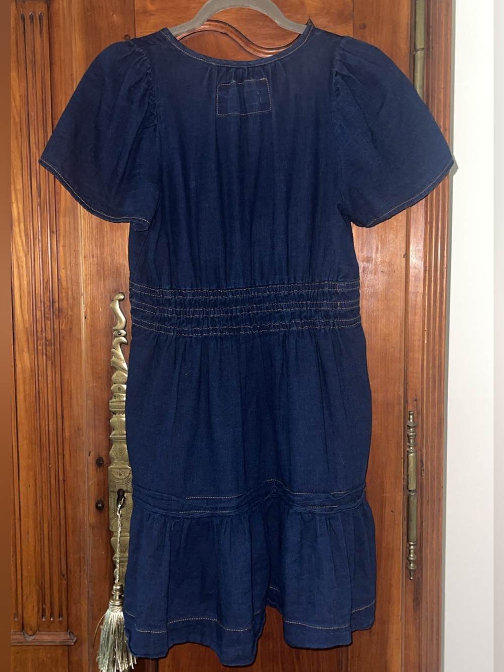 Somerset mini dress in denim - Picture 3 of 3